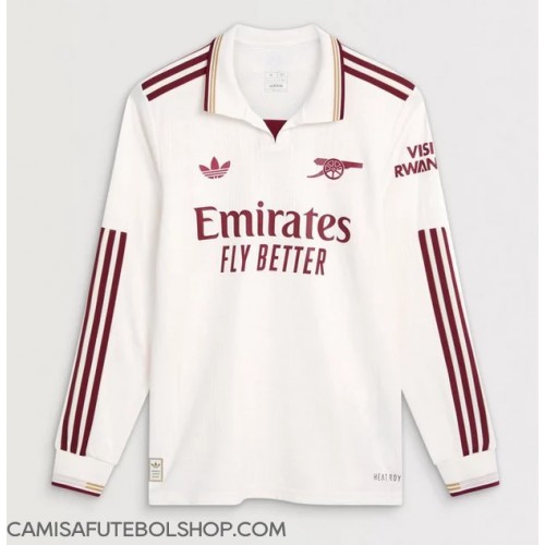 Camisa de time de futebol Arsenal Replicas 3º Equipamento 2025-26 Manga Comprida